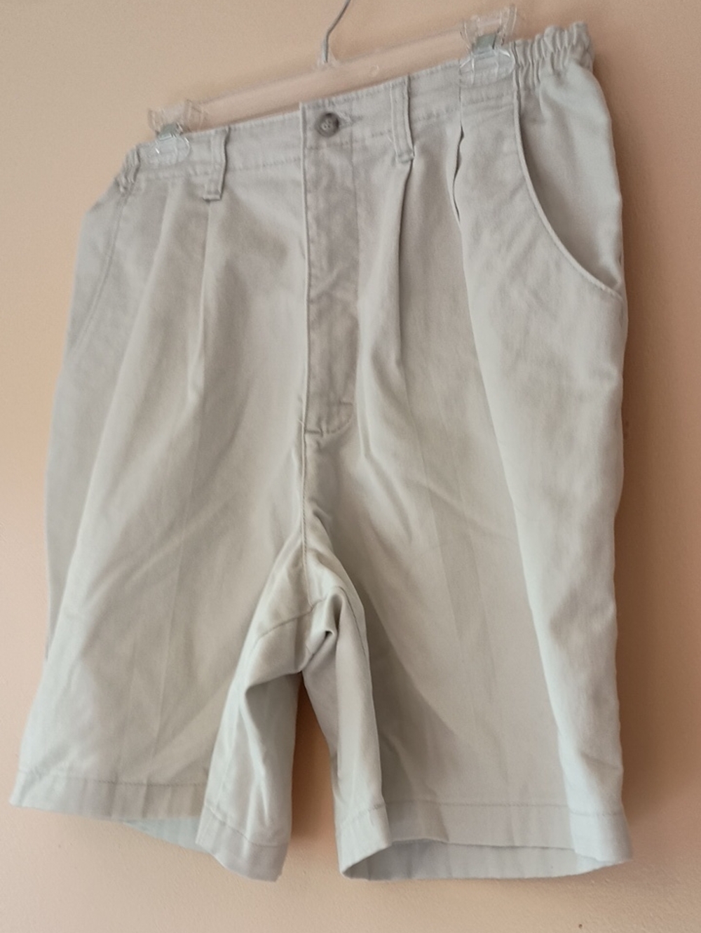Lee Women's High Waist Khaki Shorts, Sz 14